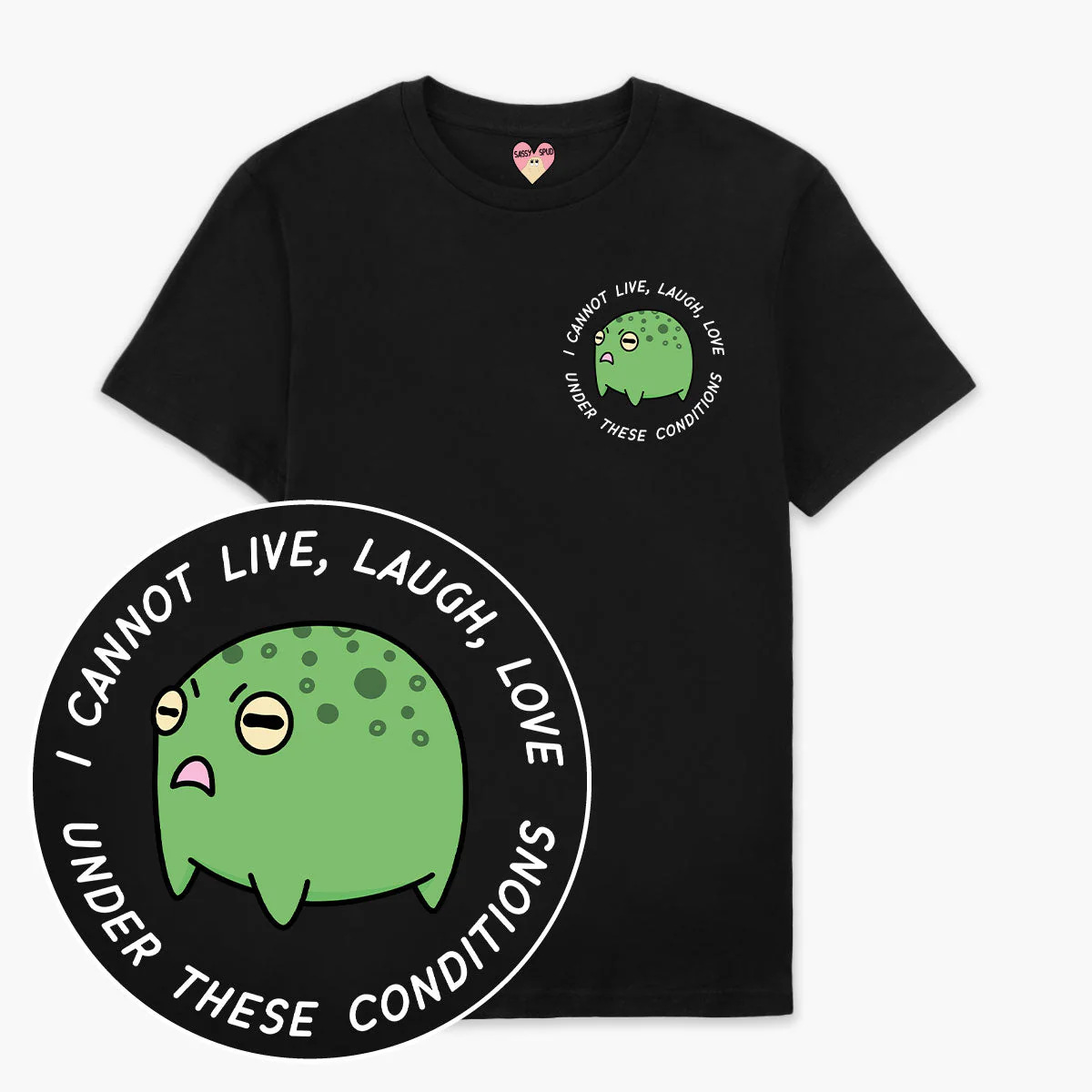 Angry Frog T-Shirt (Unisex) - Image 4