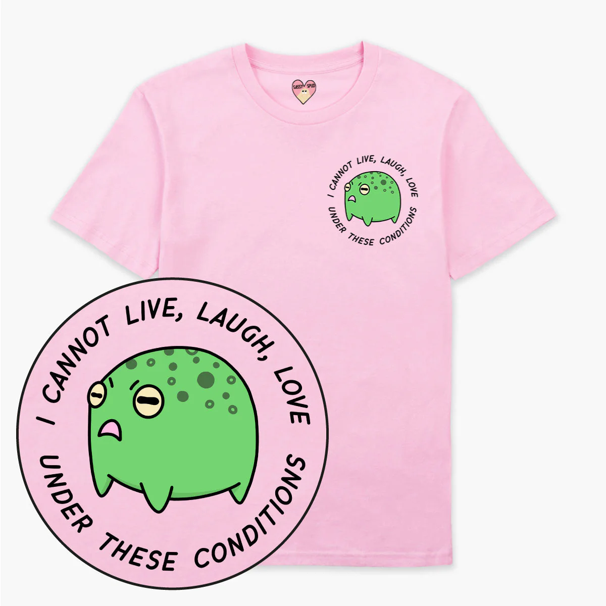 Angry Frog T-Shirt (Unisex) - Image 5
