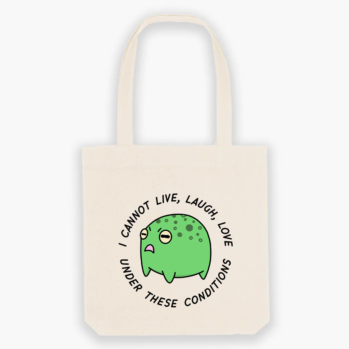 Angry Frog Tote Bag - Image 3