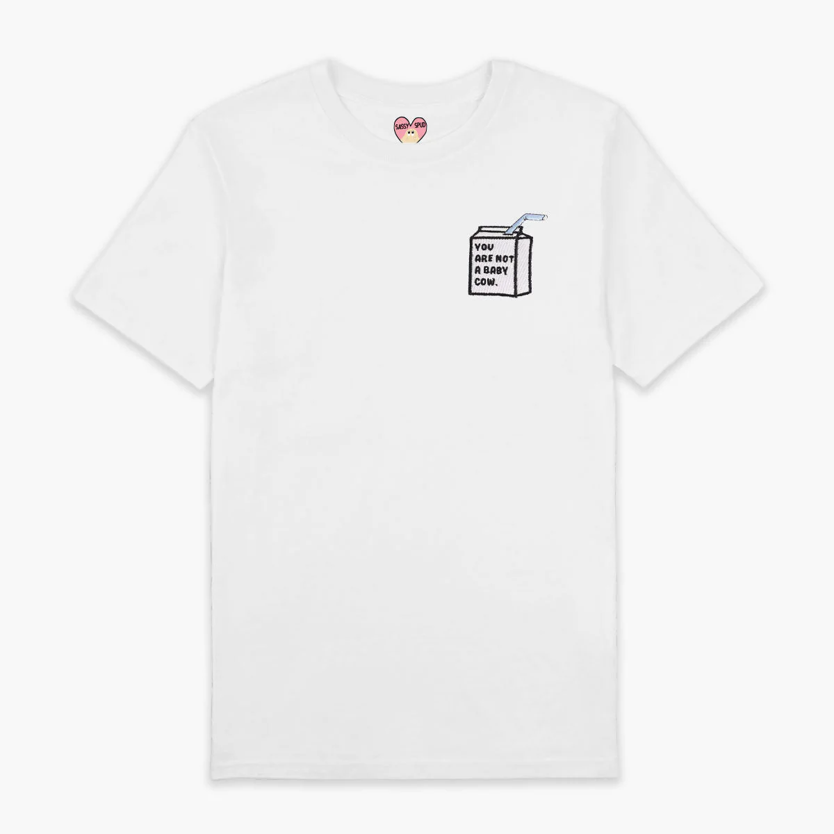 Baby Cow Embroidered T-Shirt (Unisex) - Image 4