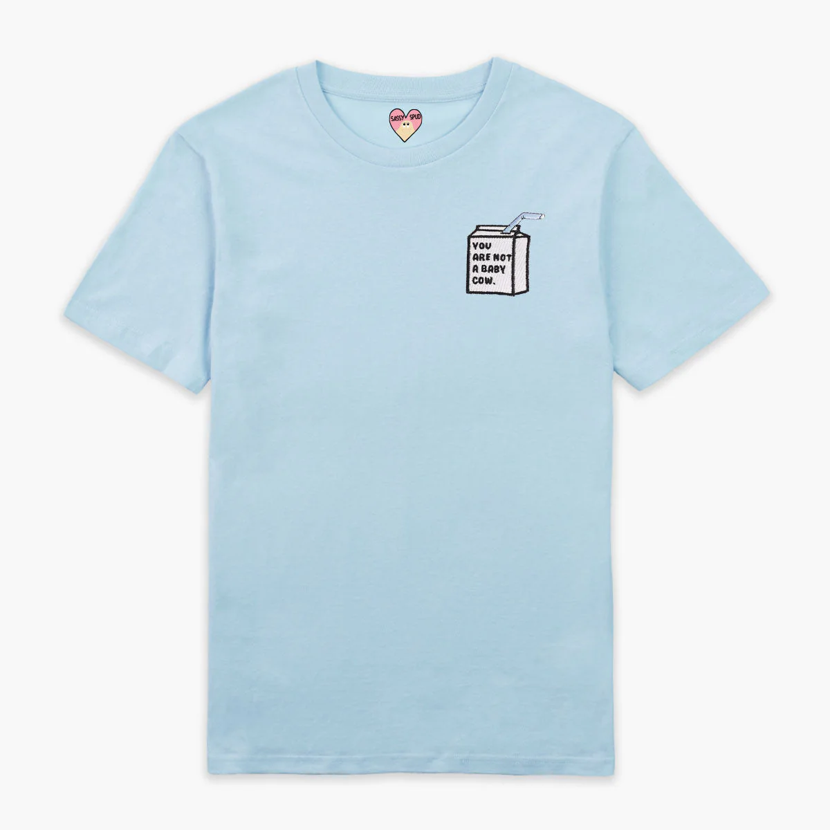 Baby Cow Embroidered T-Shirt (Unisex) - Image 5