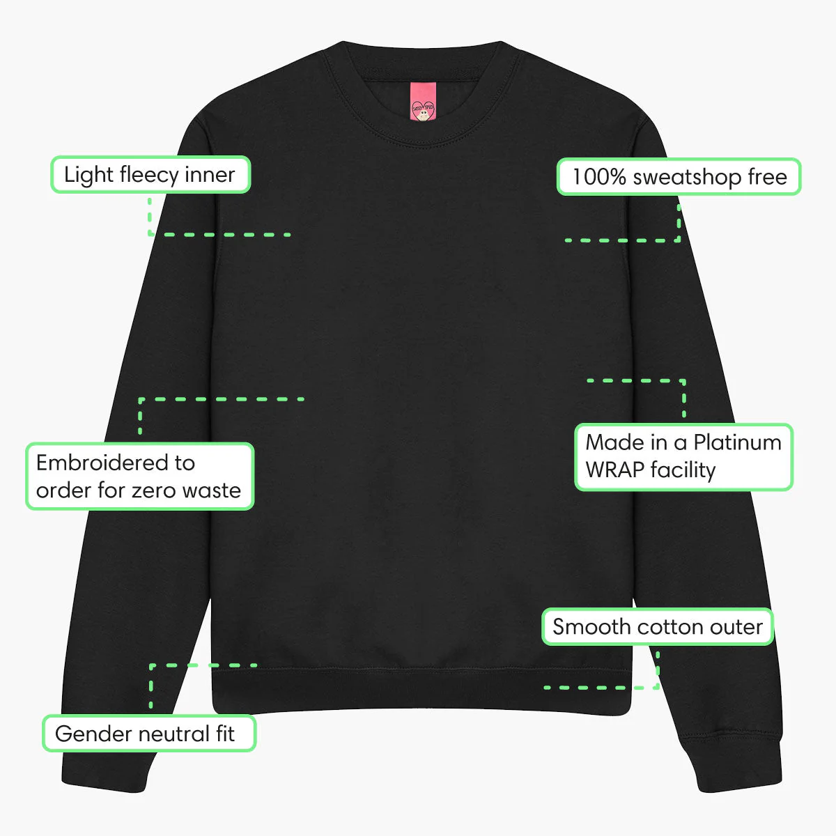 Bananciaga Embroidered Sweatshirt (Unisex) - Image 9