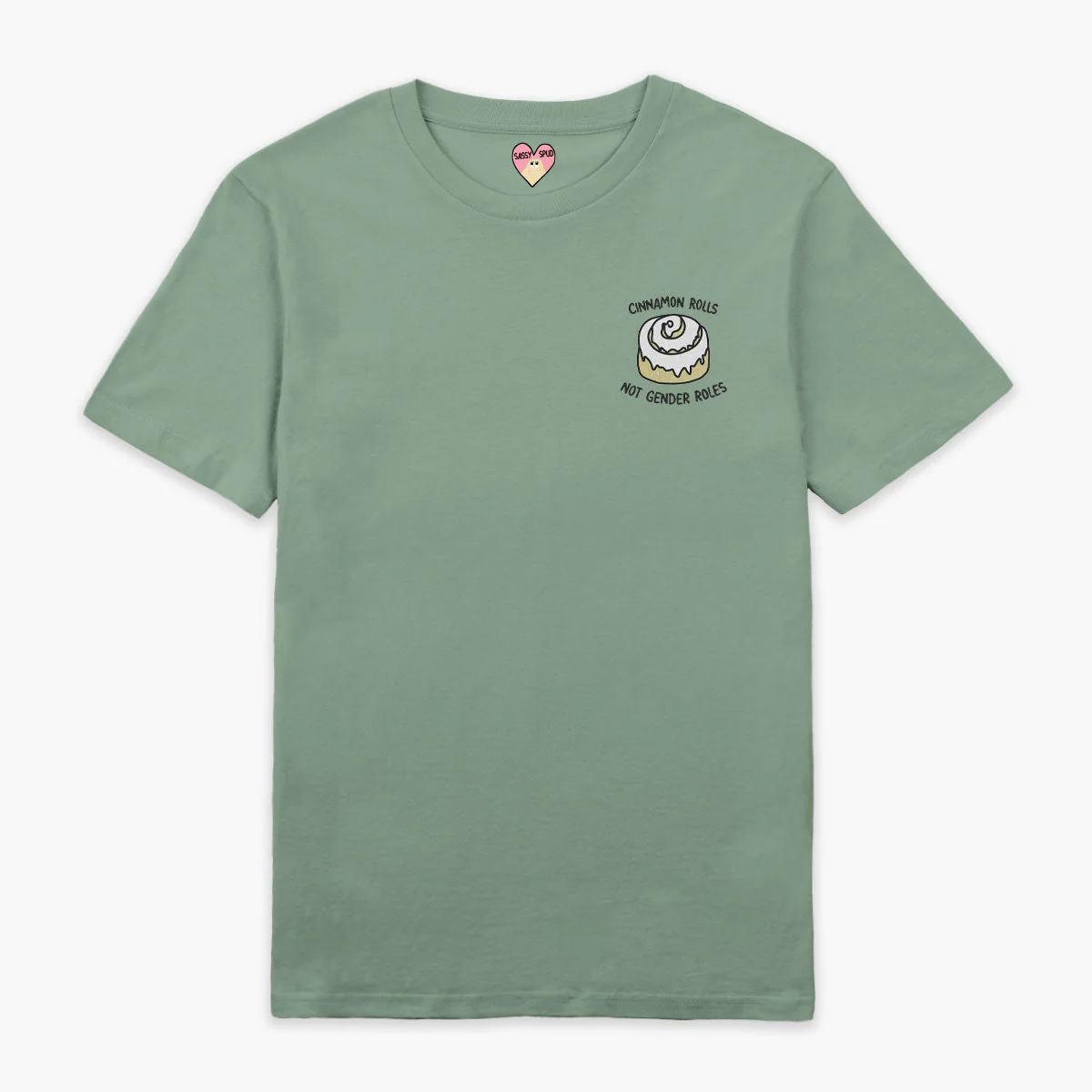 Cinnamon Rolls Embroidered T-Shirt (Unisex) - Image 7