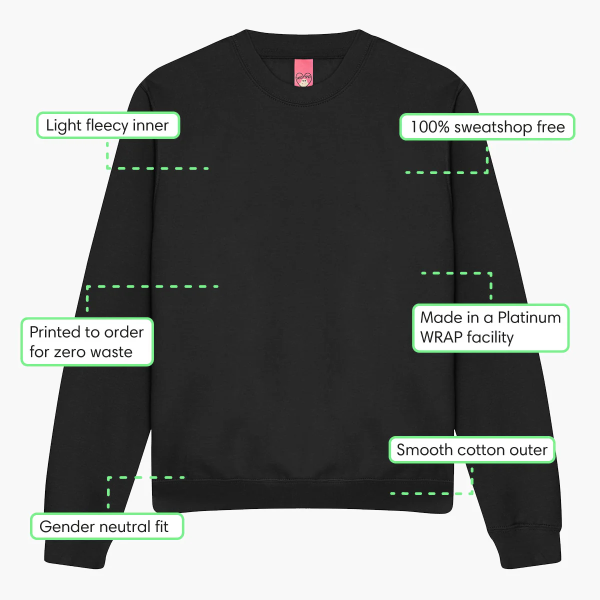 Don't Be A Prick Sweatshirt (Unisex) - Image 7