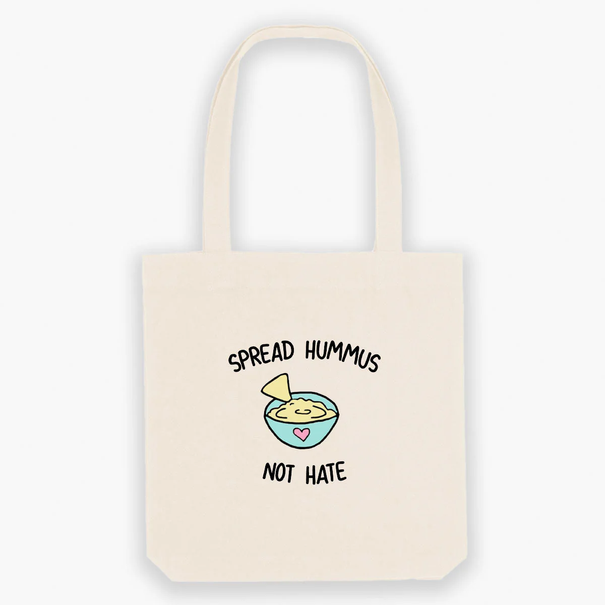 Spread Hummus Not Hate Tote Bag - Image 3