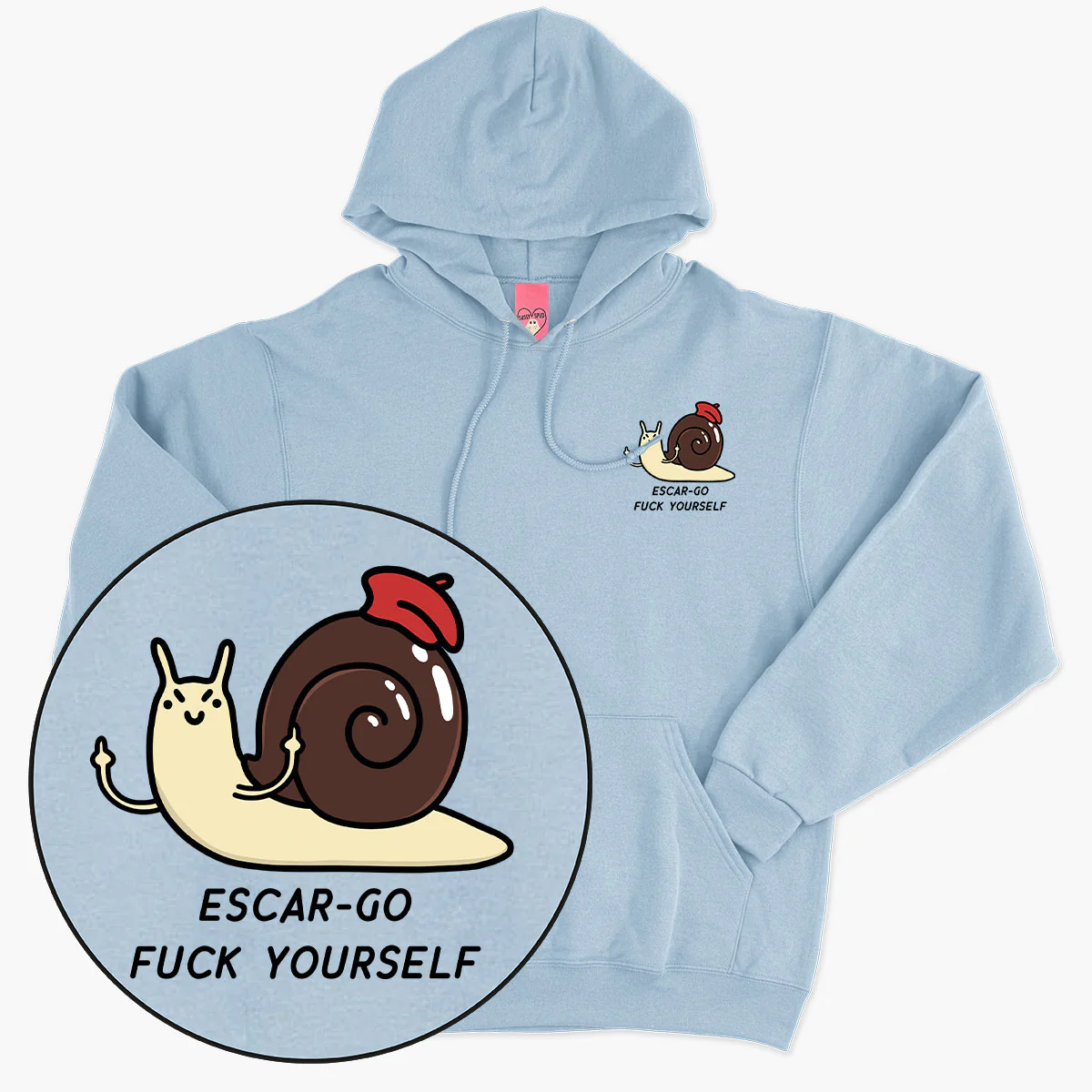 Escar-go F*ck Yourself Hoodie (Unisex) - Image 3