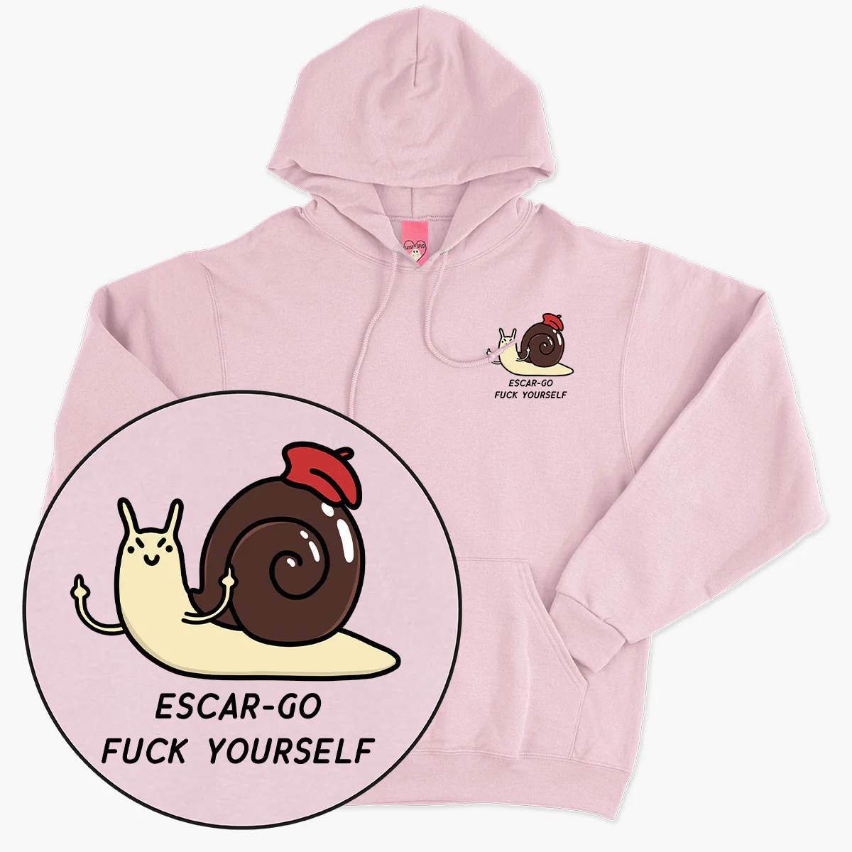 Escar-go F*ck Yourself Hoodie (Unisex) - Image 4