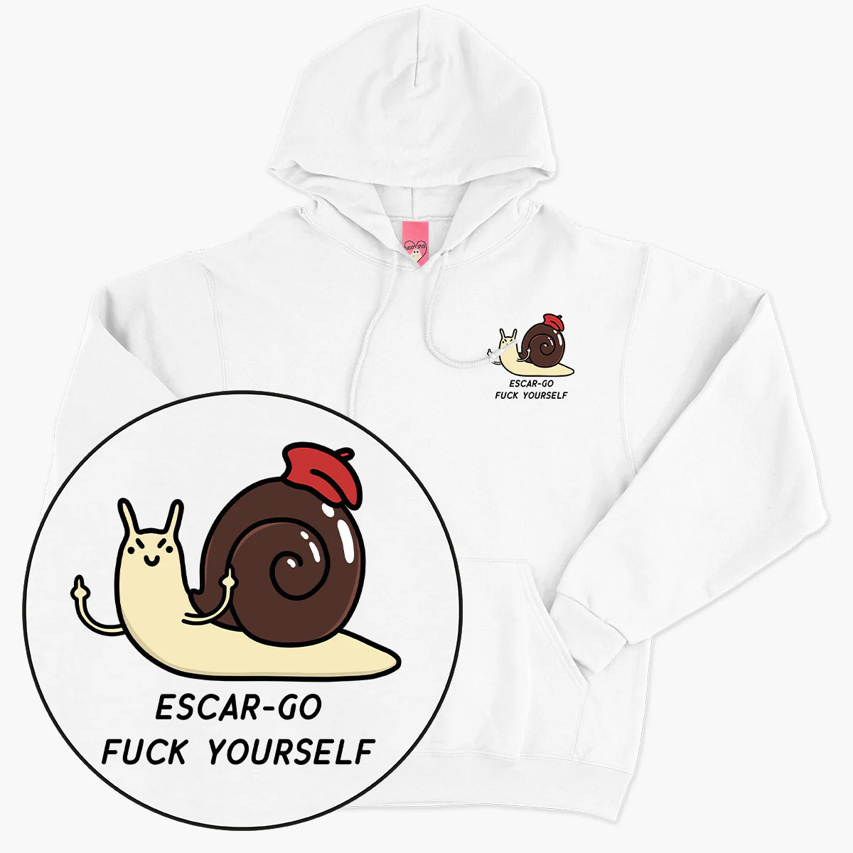 Escar-go F*ck Yourself Hoodie (Unisex) - Image 5