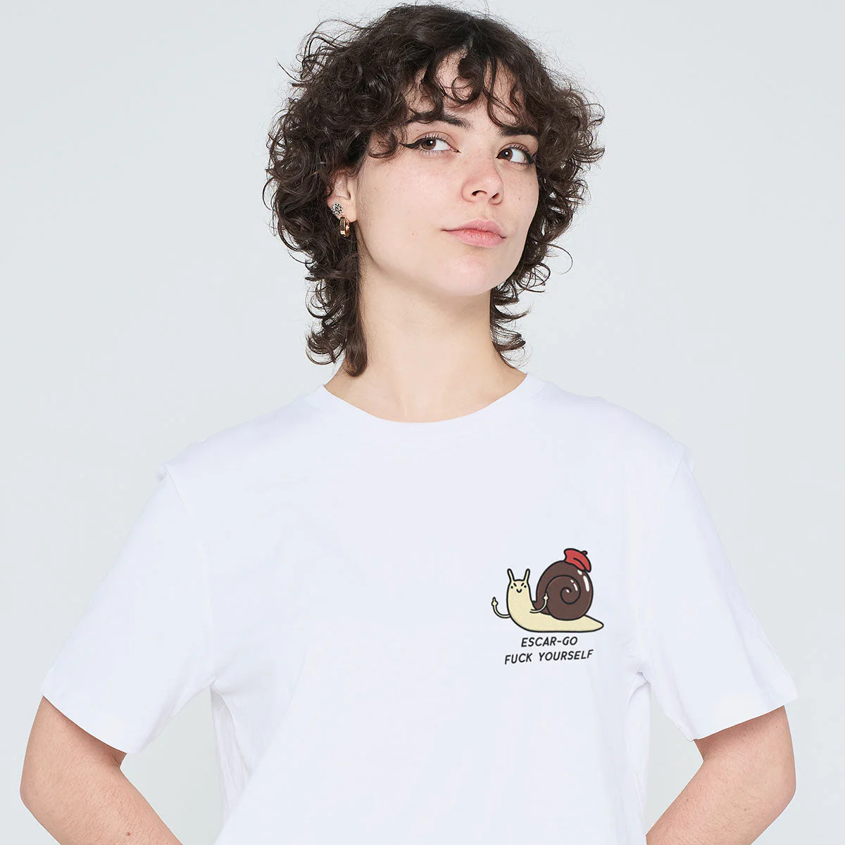 Escar-go F*ck Yourself T-Shirt (Unisex) - Image 3
