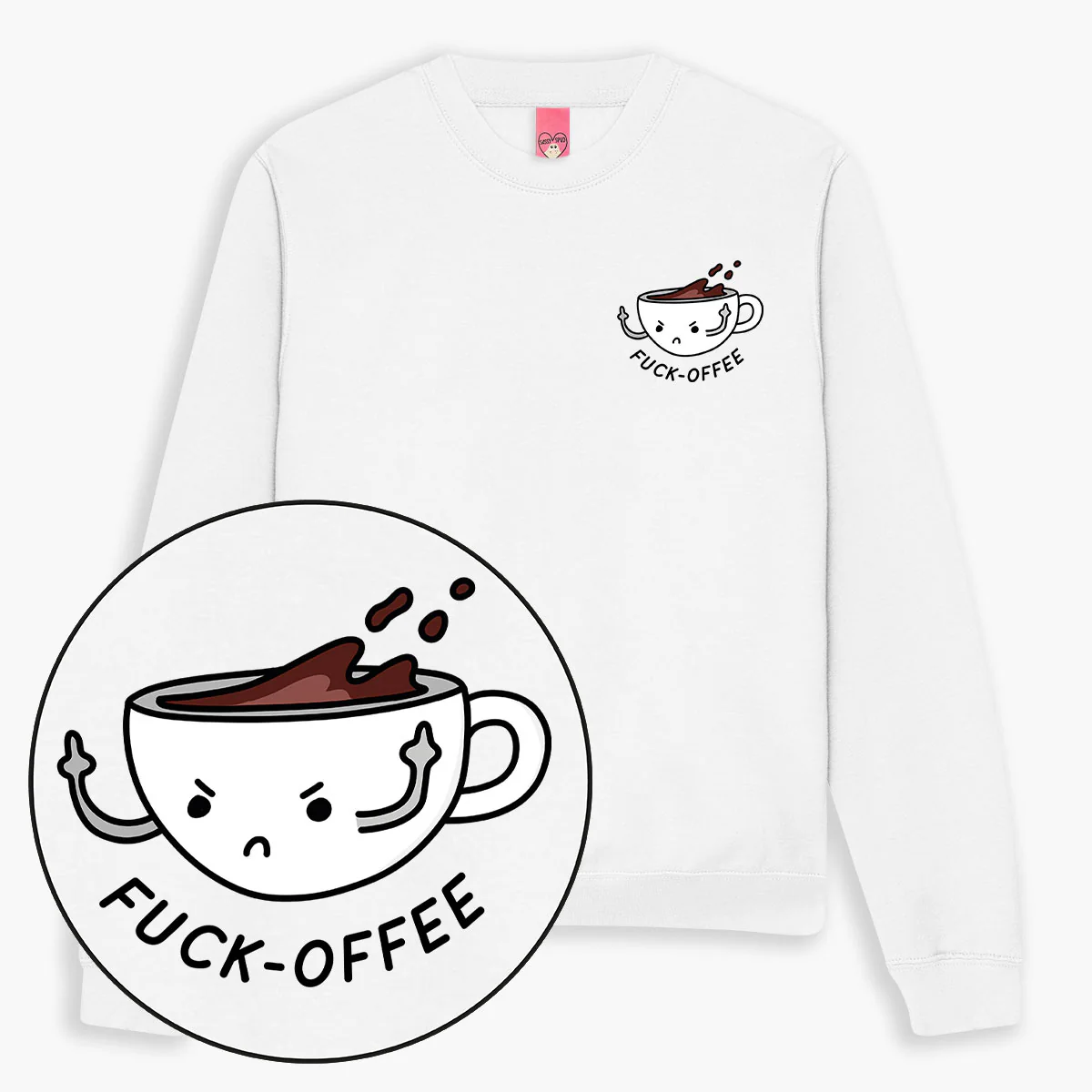 F*ck-offee Sweatshirt (Unisex) - Image 4