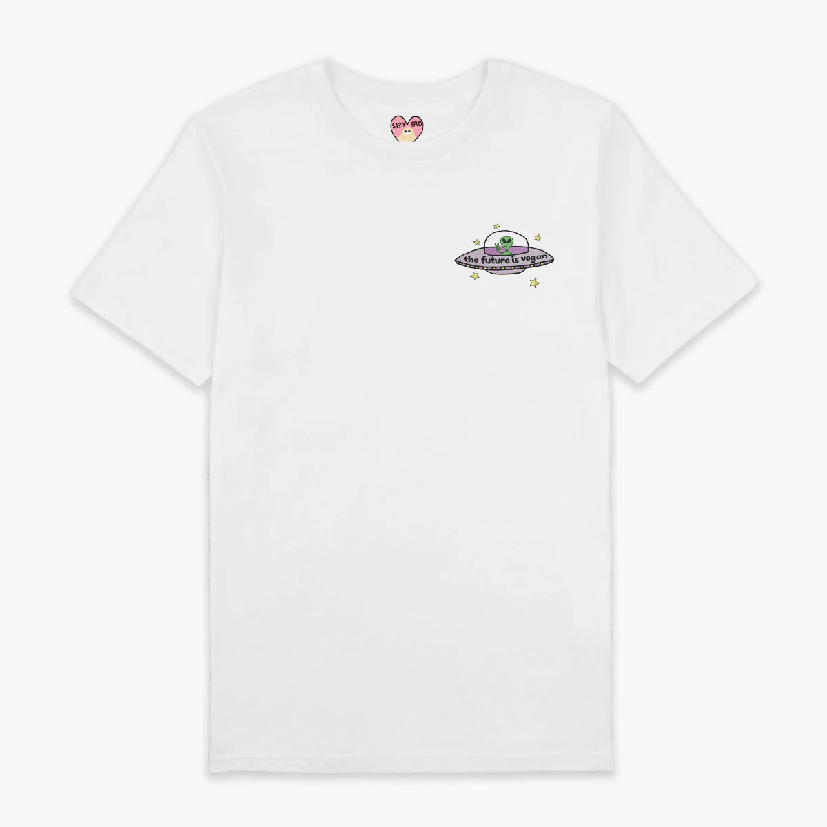 Future Is Vegan Embroidered T-Shirt (Unisex) - Image 3