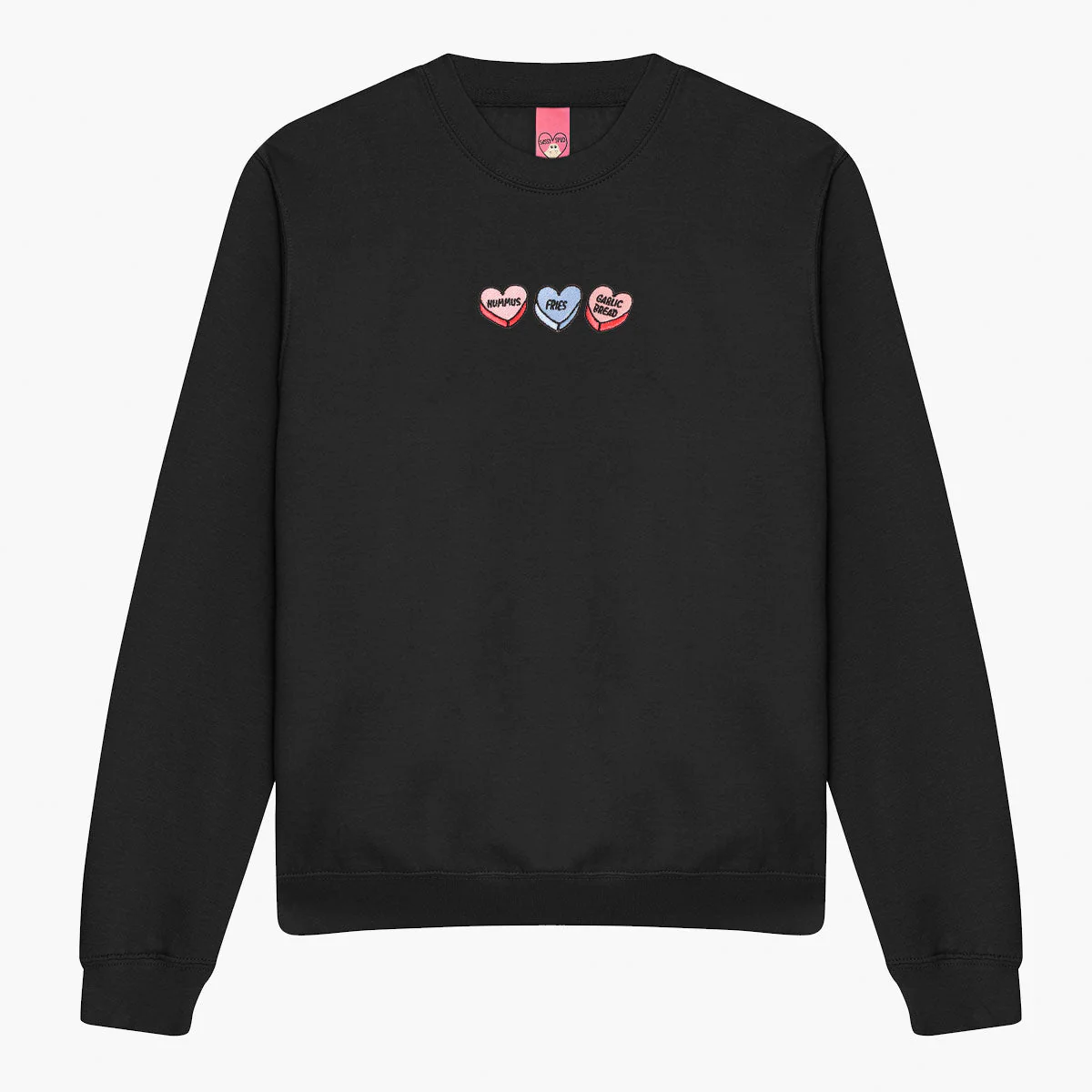 Love Hearts Embroidered Sweatshirt (Unisex) - Image 4