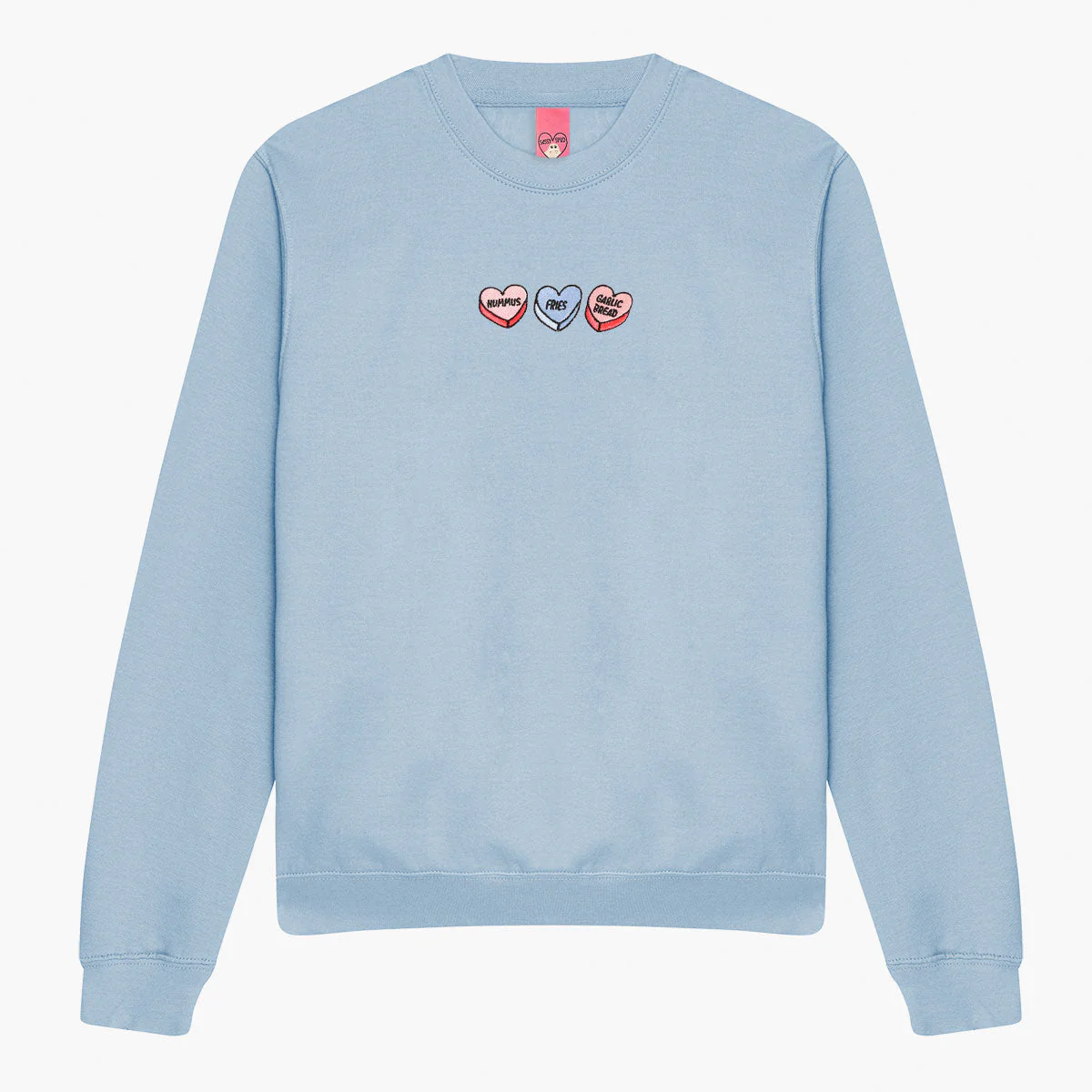 Love Hearts Embroidered Sweatshirt (Unisex) - Image 7