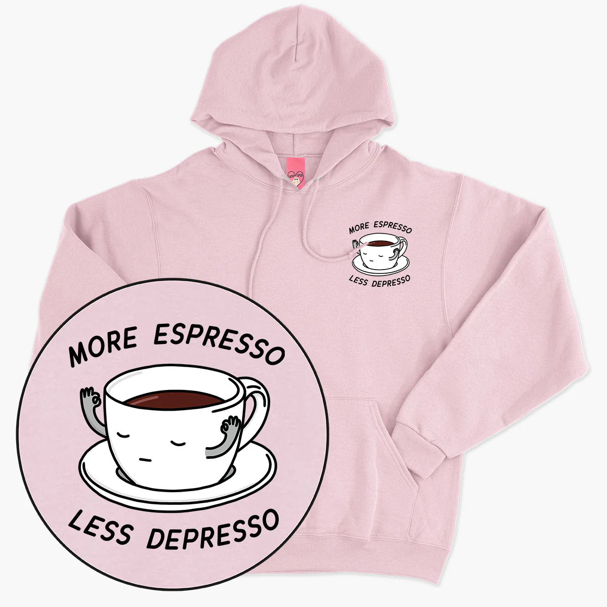 More Espresso Less Depresso Hoodie (Unisex) - Image 4