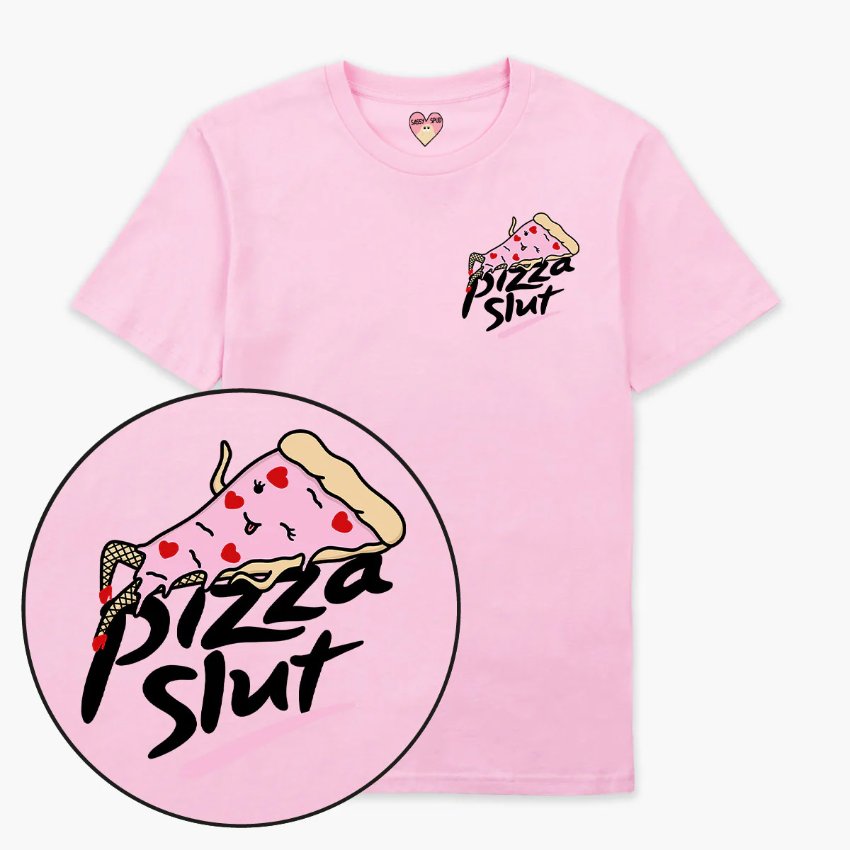 Pizza Slut T-Shirt (Unisex) - Image 2