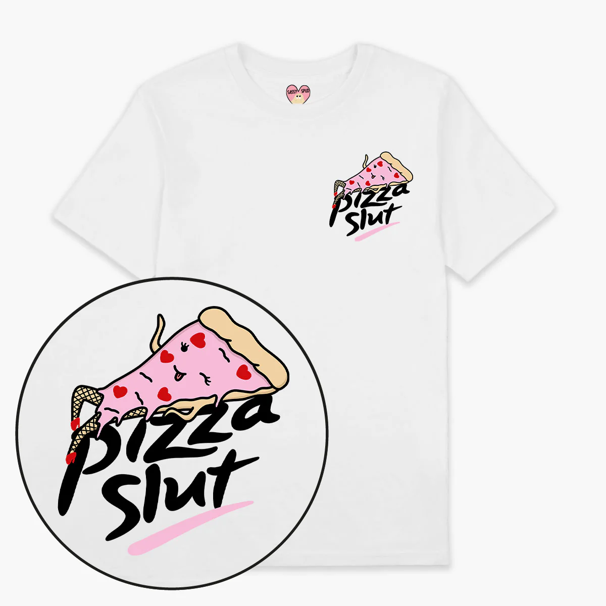 Pizza Slut T-Shirt (Unisex) - Image 5