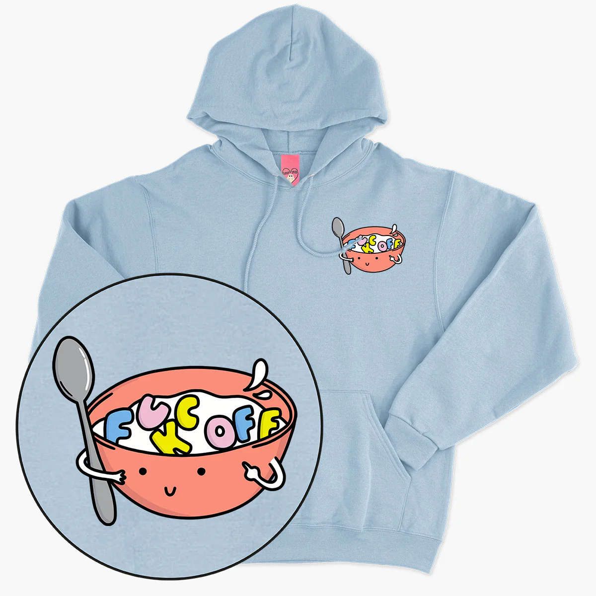 Rude Cereal Hoodie (Unisex) - Image 3