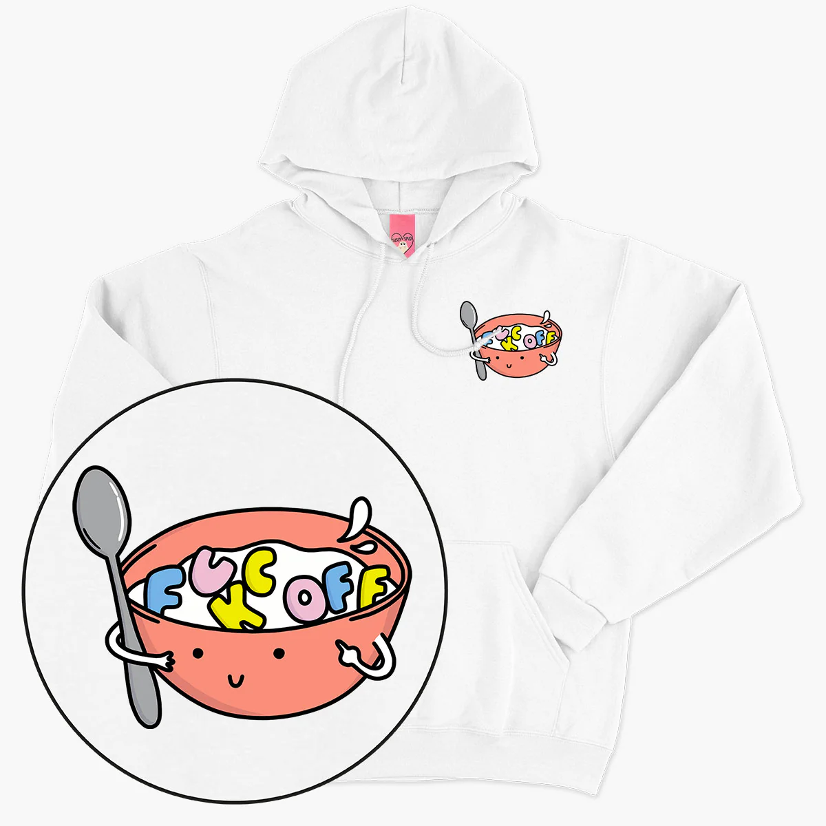Rude Cereal Hoodie (Unisex) - Image 4