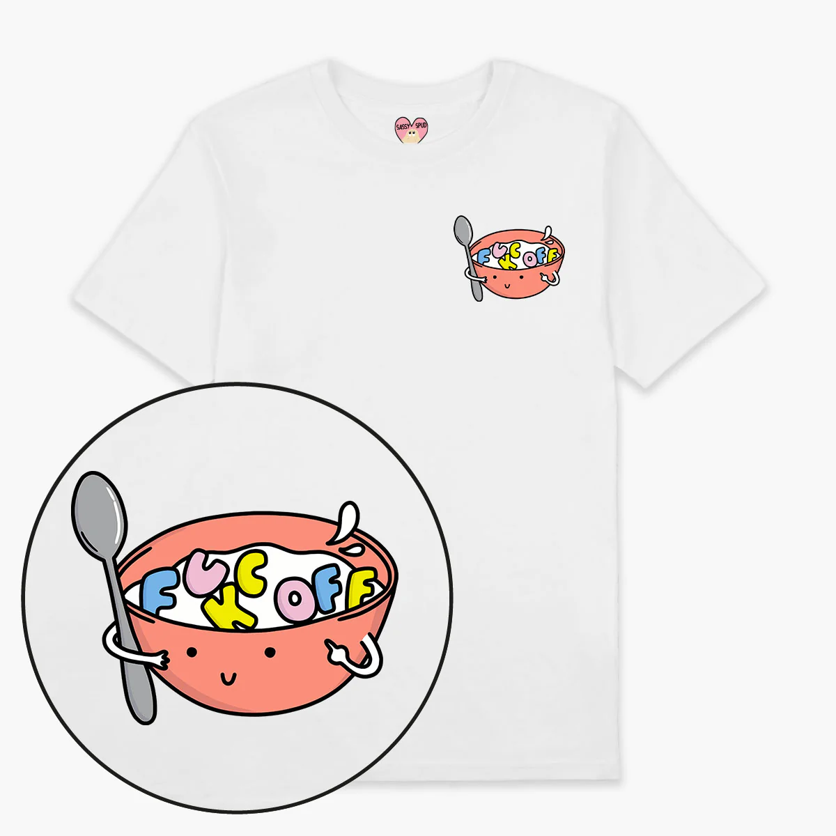 Rude Cereal T-Shirt (Unisex) - Image 6