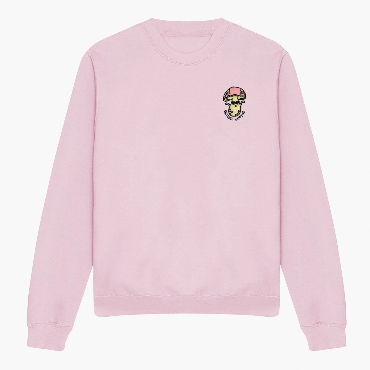 Shitake Happens Embroidered Sweatshirt (Unisex) - Image 3