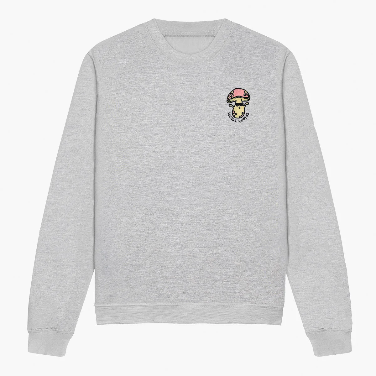 Shitake Happens Embroidered Sweatshirt (Unisex) - Image 5