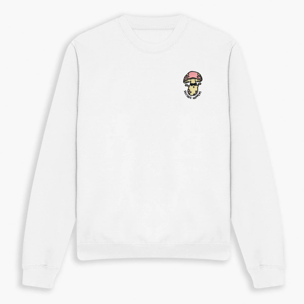 Shitake Happens Embroidered Sweatshirt (Unisex) - Image 7