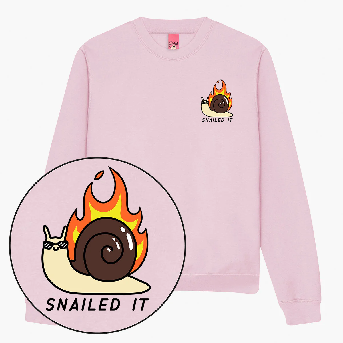Snailed It Sweatshirt (Unisex) - Image 5
