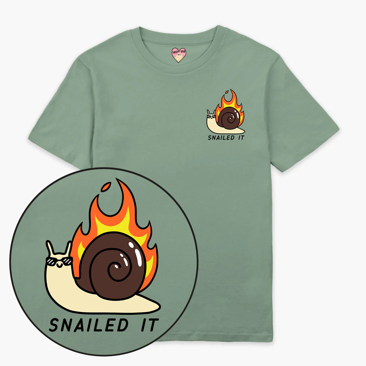 Snailed It T-Shirt (Unisex) - Image 4