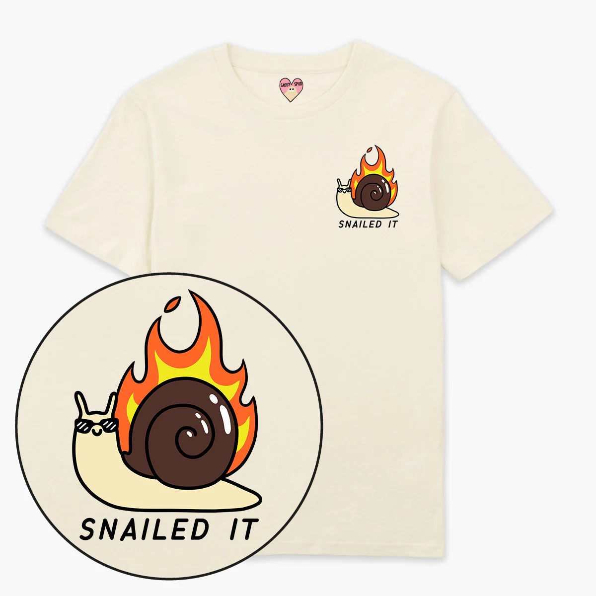 Snailed It T-Shirt (Unisex) - Image 5