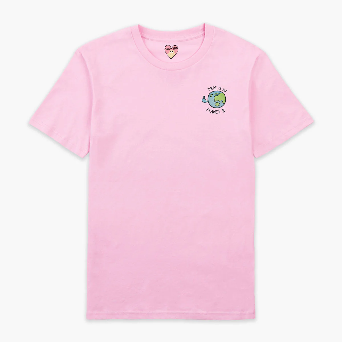 There Is No Planet B Embroidered T-Shirt (Unisex) - Image 3