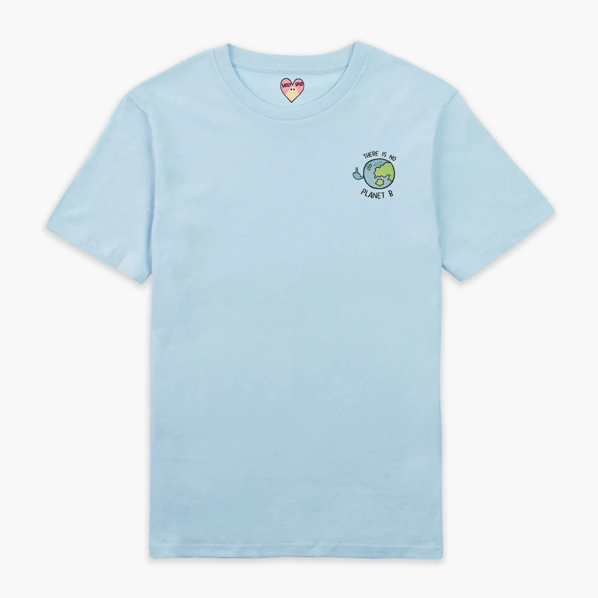 There Is No Planet B Embroidered T-Shirt (Unisex) - Image 4
